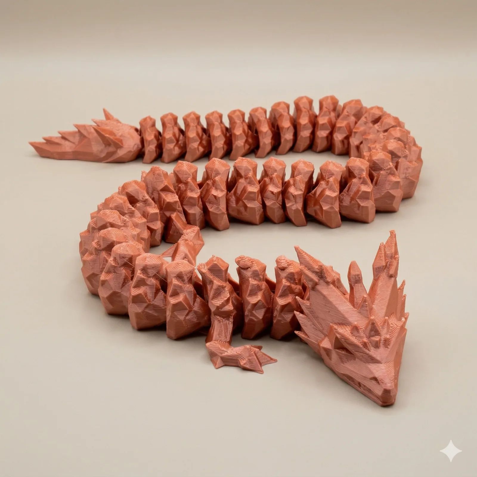 Рухливий дракон Copper Wyvern