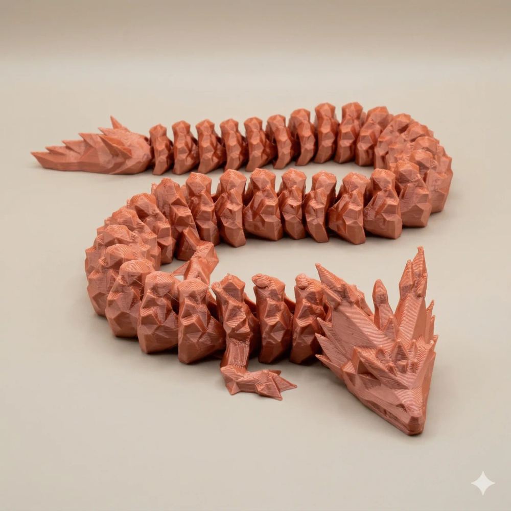 Рухливий дракон Copper Wyvern 0