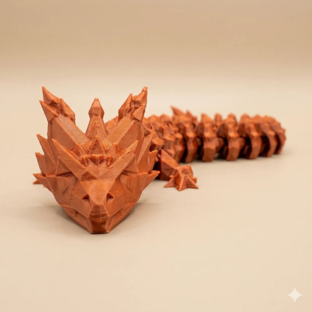 Рухливий дракон Copper Wyvern 1
