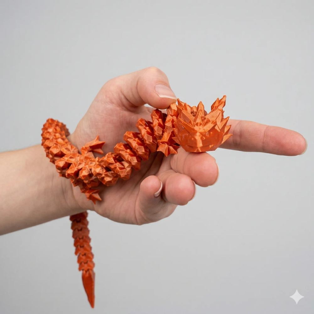 Рухливий дракон Copper Wyvern 2