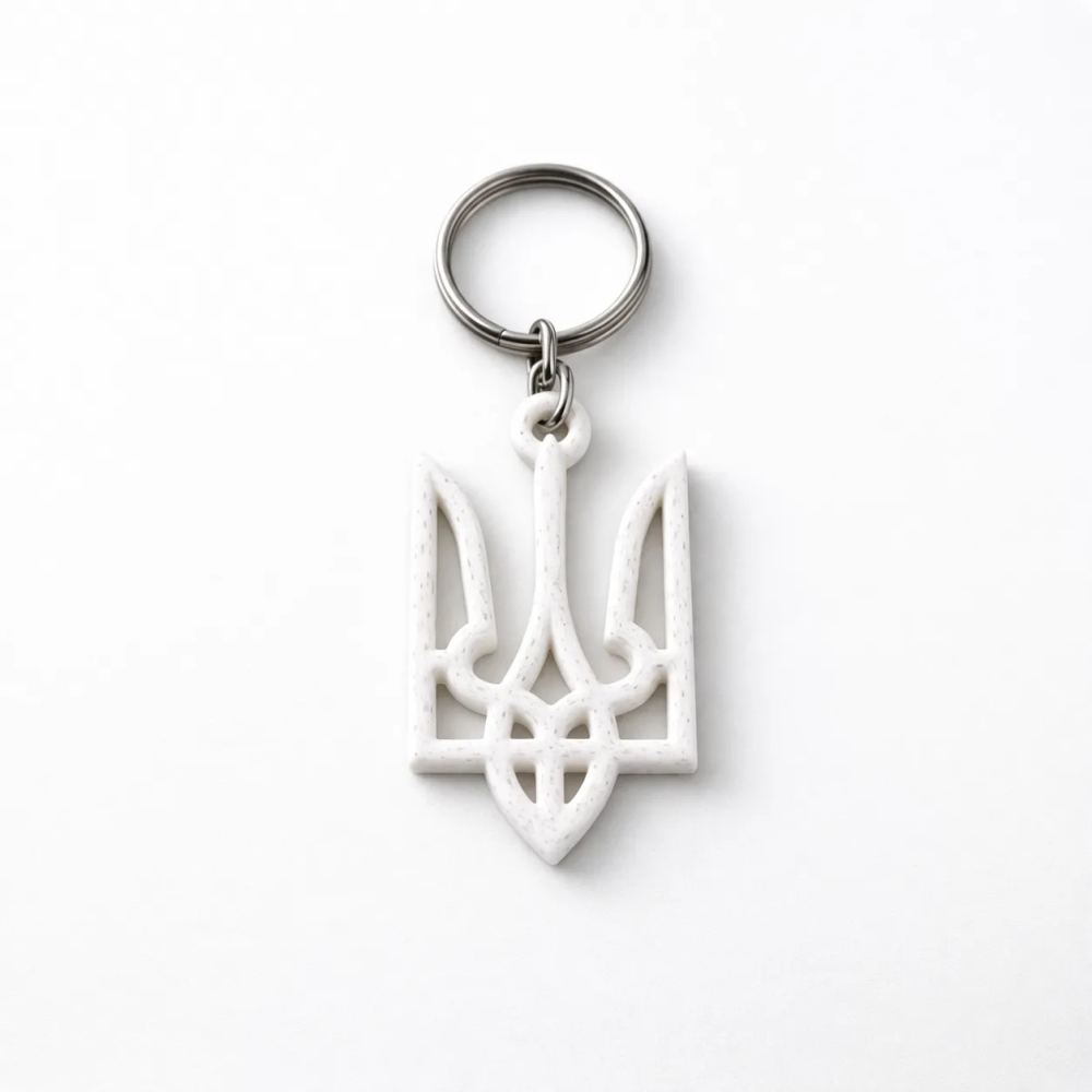 Брелок-підвіска Тризуб Marble 2